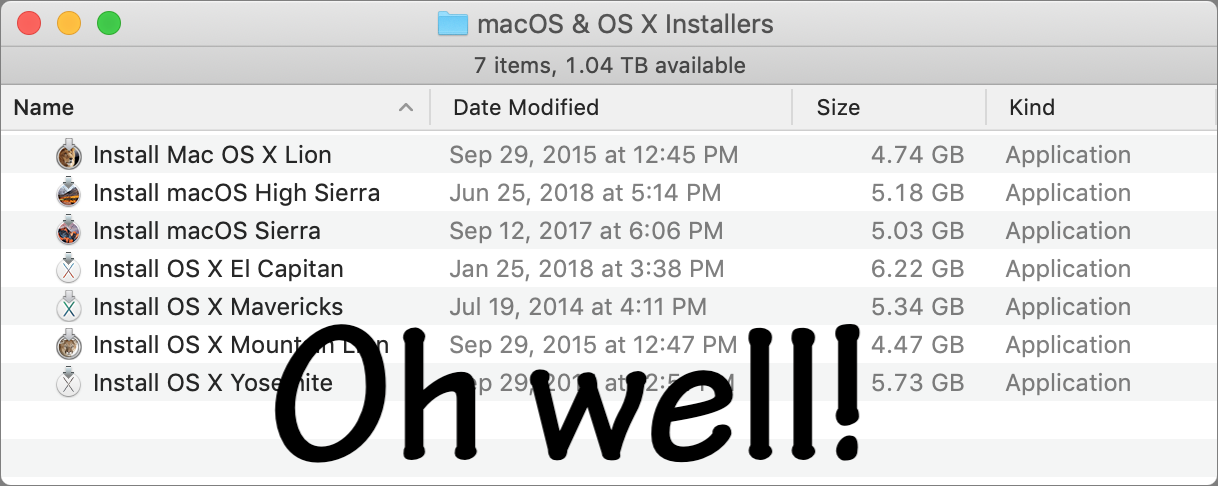 Finding outdated apps on a mac download